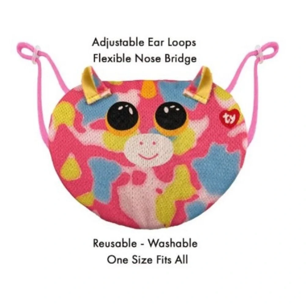 Ty Beanie Boo Face Masks Set of 3